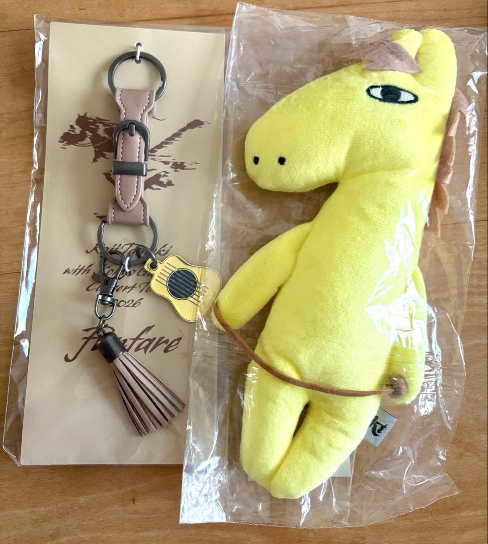 玉置浩二 ファンファーレ　結くん ぬいぐるみ　キーホルダー　キーチャーム