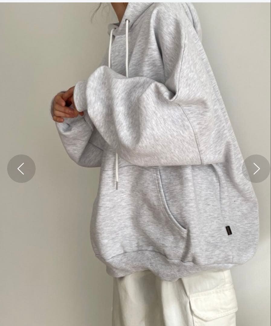 CANAL JEAN choice_cnl　オーバーサイズパーカープルオーバー