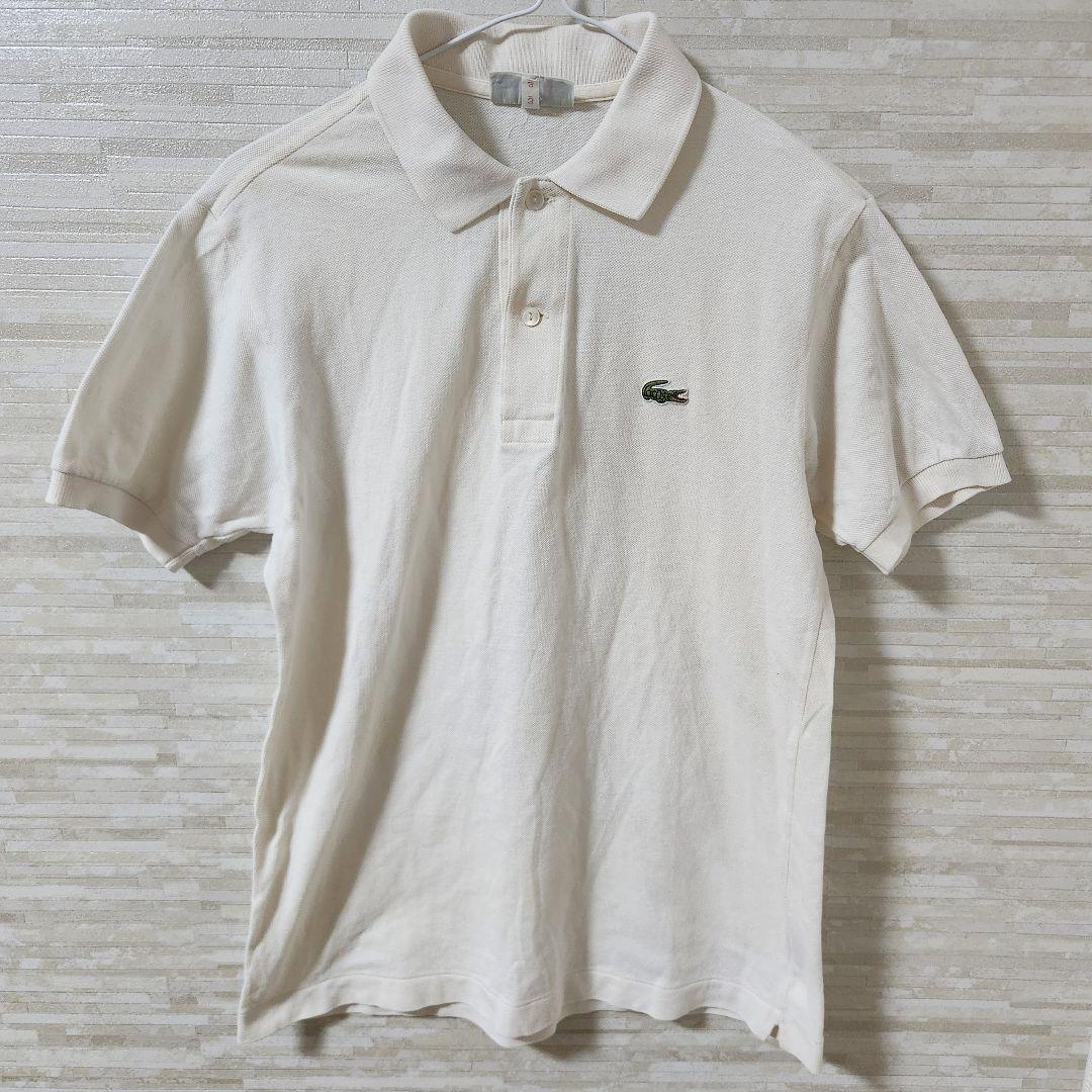 LACOSTE ラコステ ポロシャツ ロゴ 鹿の子