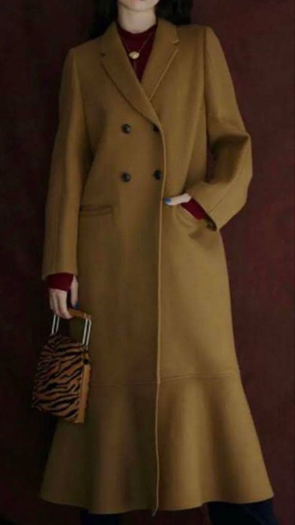 Ameri DOUBLE BREASTED MERMAID COAT