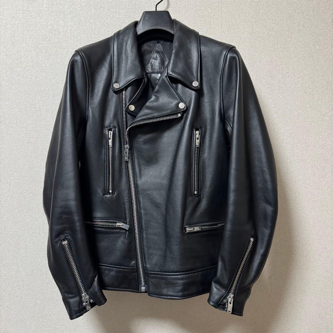 A LEATHER/エーレザー MOTO JACKET ダブルライダース