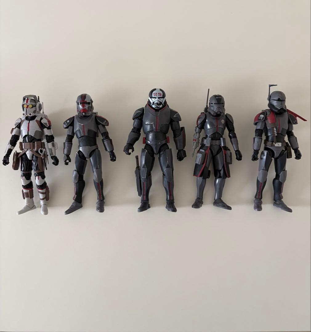 スターウォーズ ブラックシリーズ バッドバッチ フィギュア 5体セット