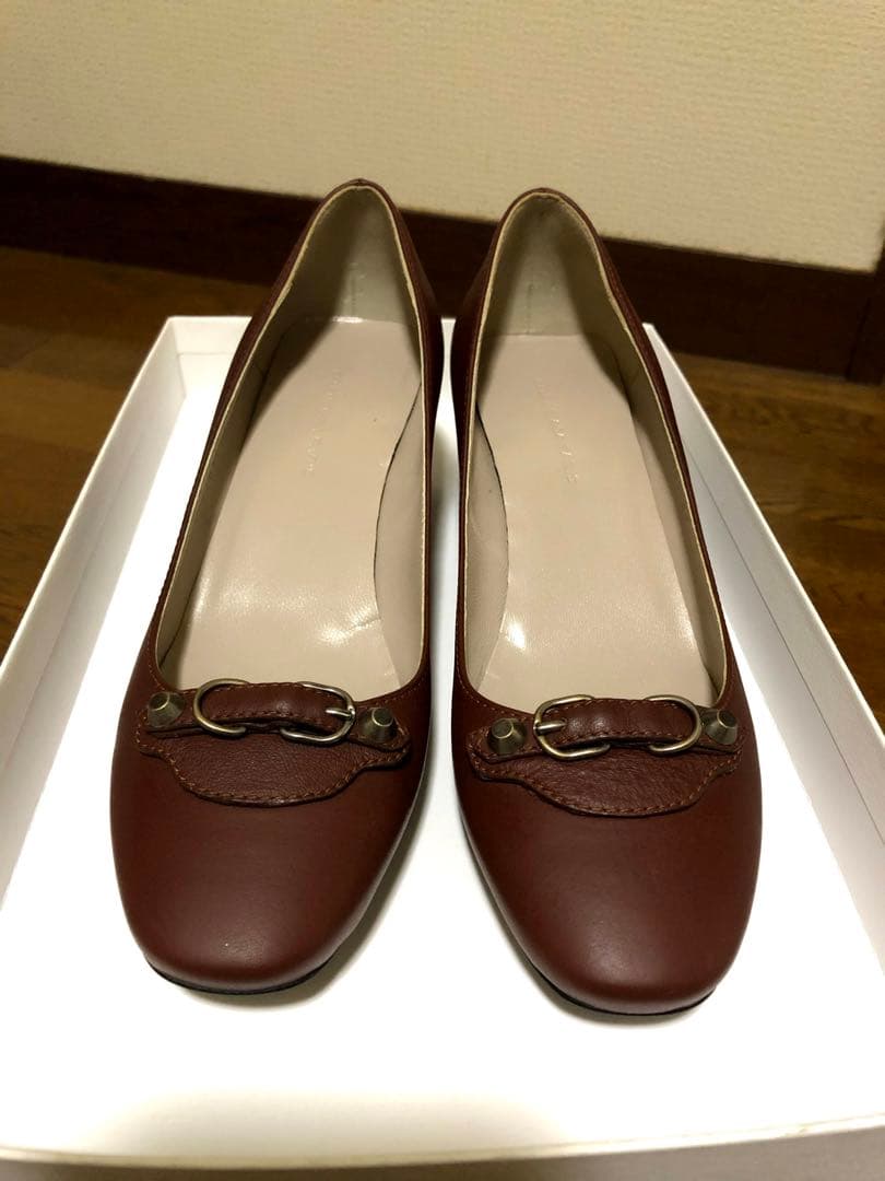 ★バレンシアガ　ブラウンパンプス★