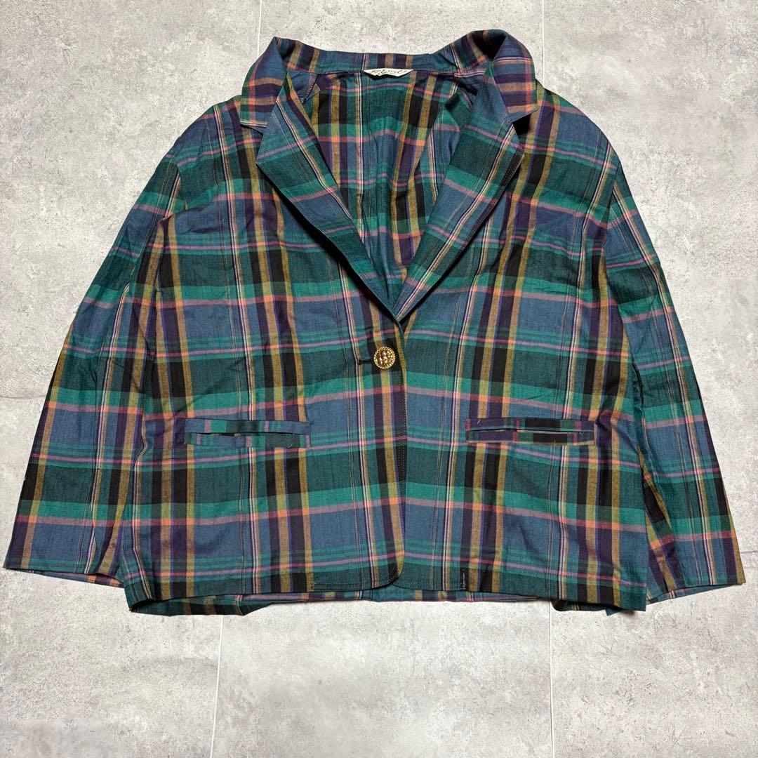 00’s vintage レトロチェック アーカイブ グランジ y2k