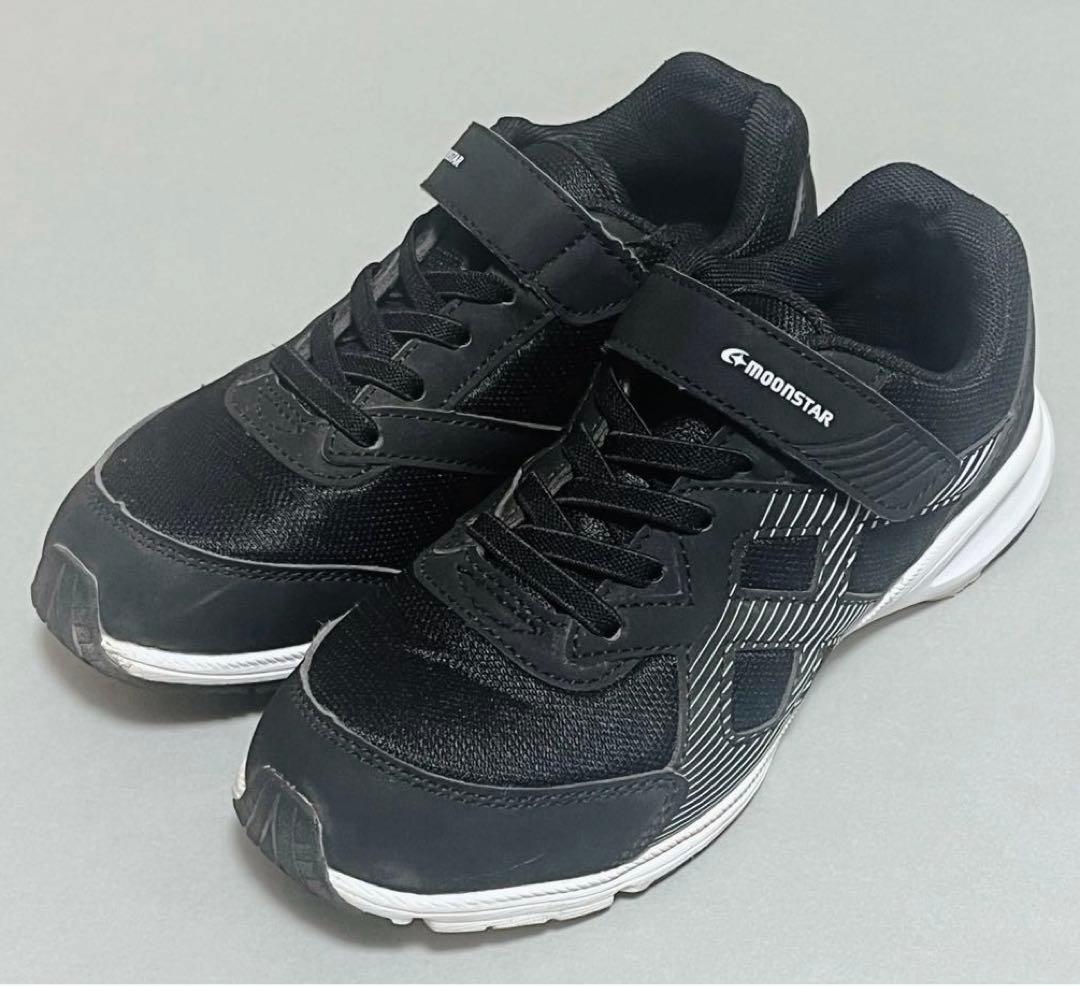 MOONSTAR ムーンスター スニーカー 運動靴 20.0cm 黒