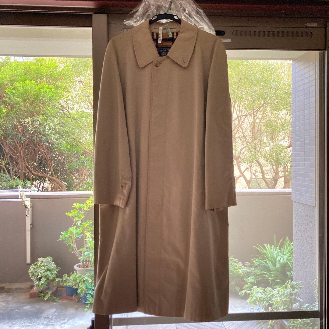 Burberry's ステンカラーコート 白色系ベージュ