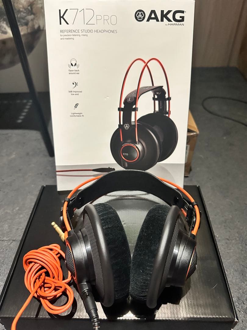 AKG K712PRO 開放型モニターヘッドホン