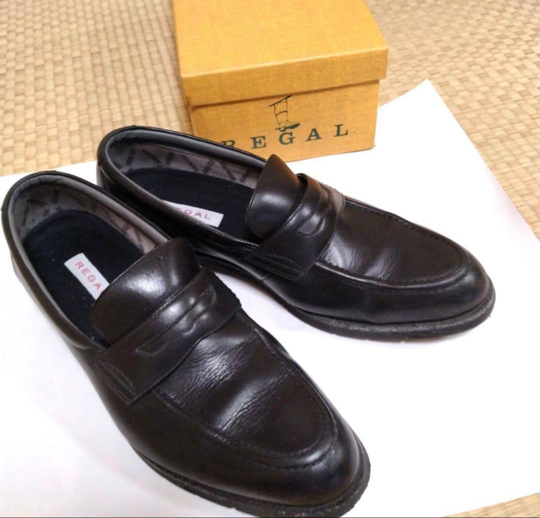 REGAL ブラック ローファー GORE-TEX