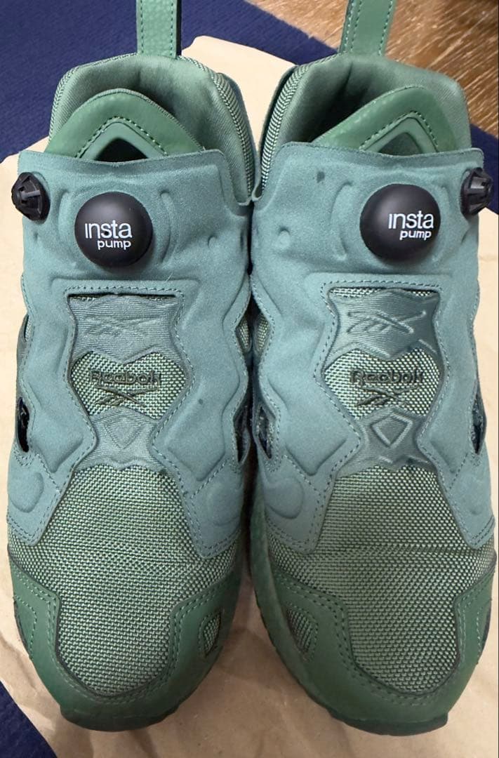 Reebok インスタ ポンプフューリー 95 GREEN/BLACK 26.0
