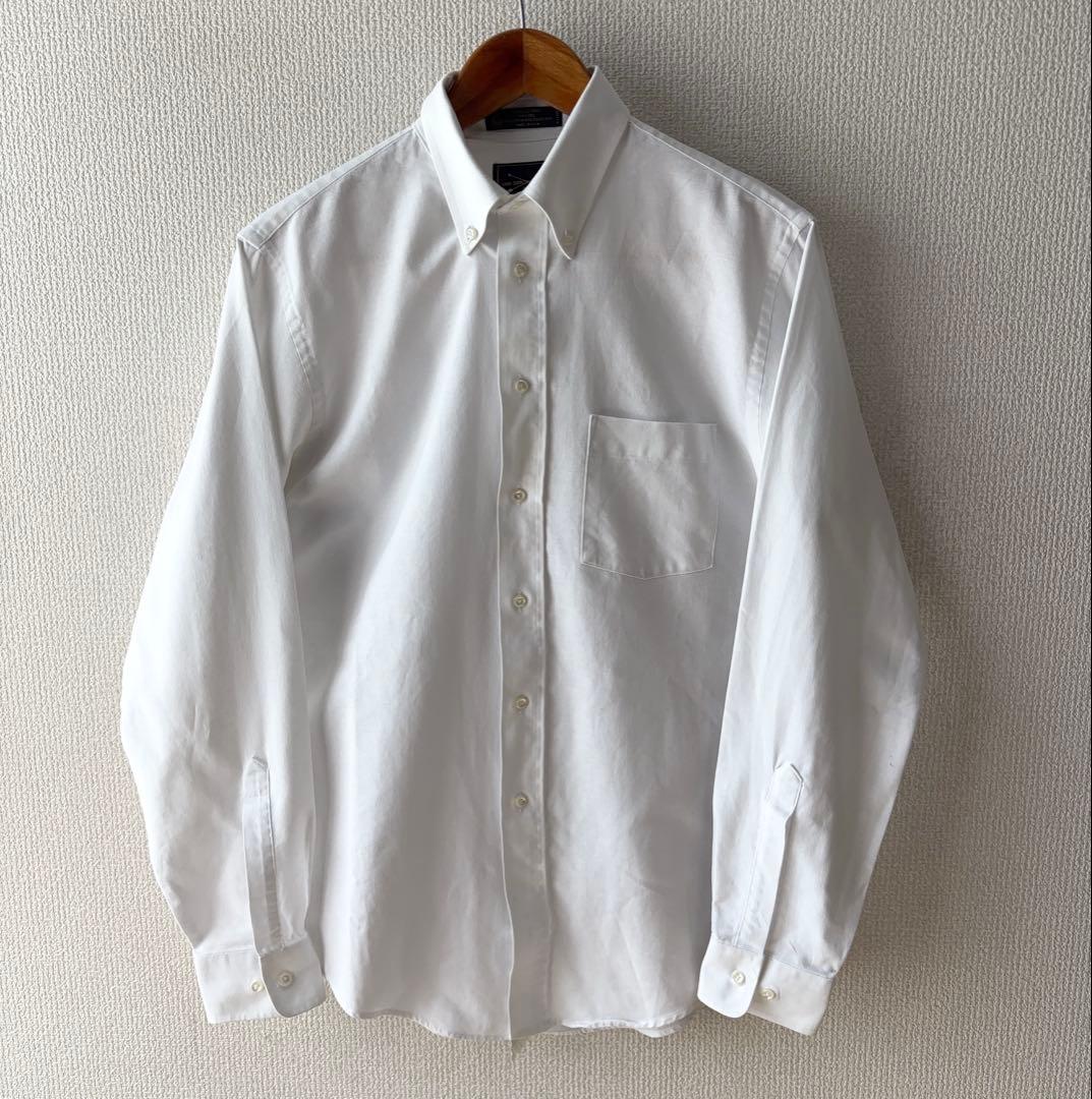 90s USA製 ARROW オックスフォード ボタンダウンシャツ 15 1/2