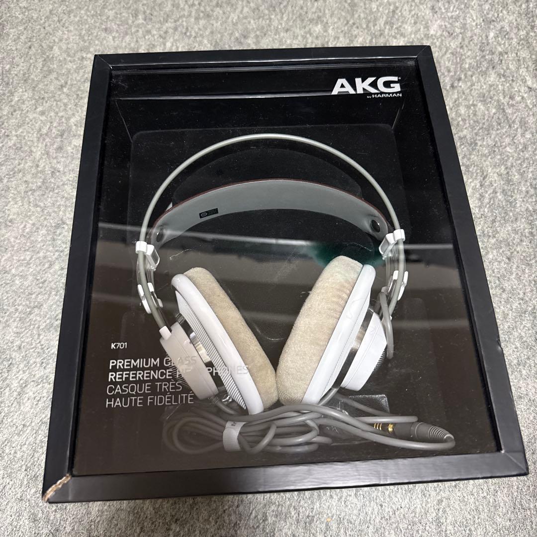 美品AKG K701 開放型ヘッドホン