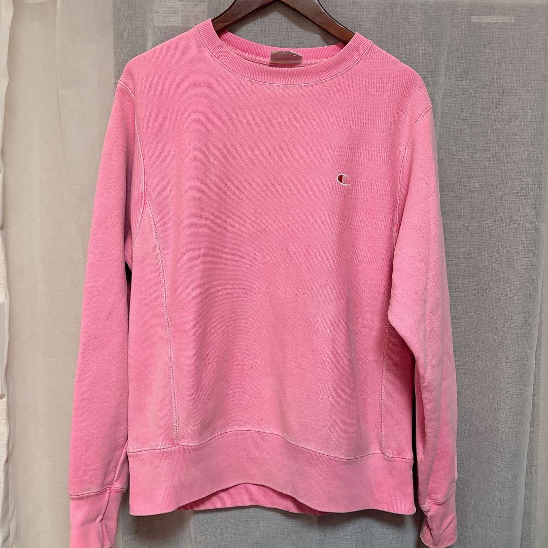 チャンピオン　ピンク トレーナー S