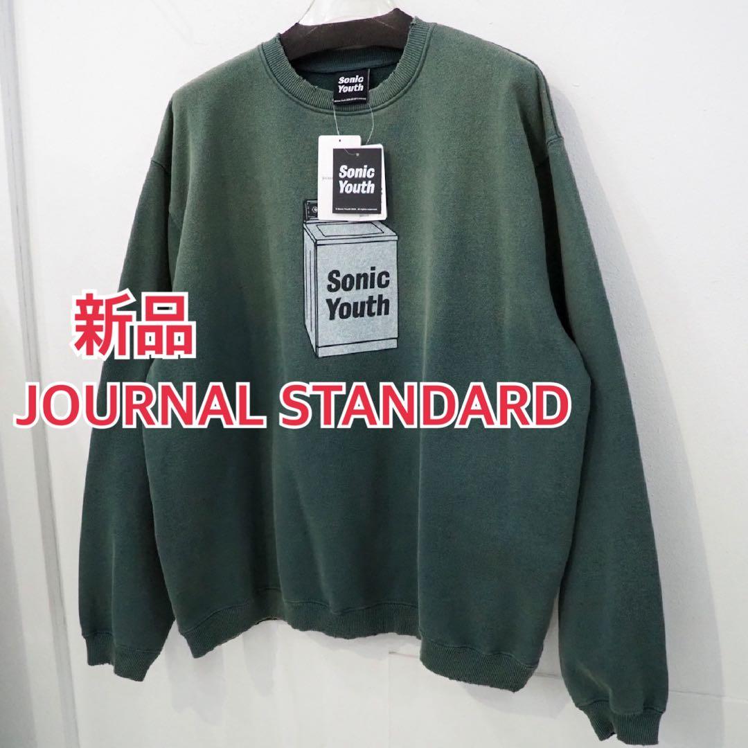 新品 ジャーナルスタンダード ソニックユース エイジング クルーネックスウェット