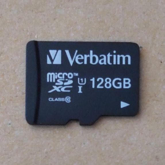 Verbatim microSDXCカード 128GB
