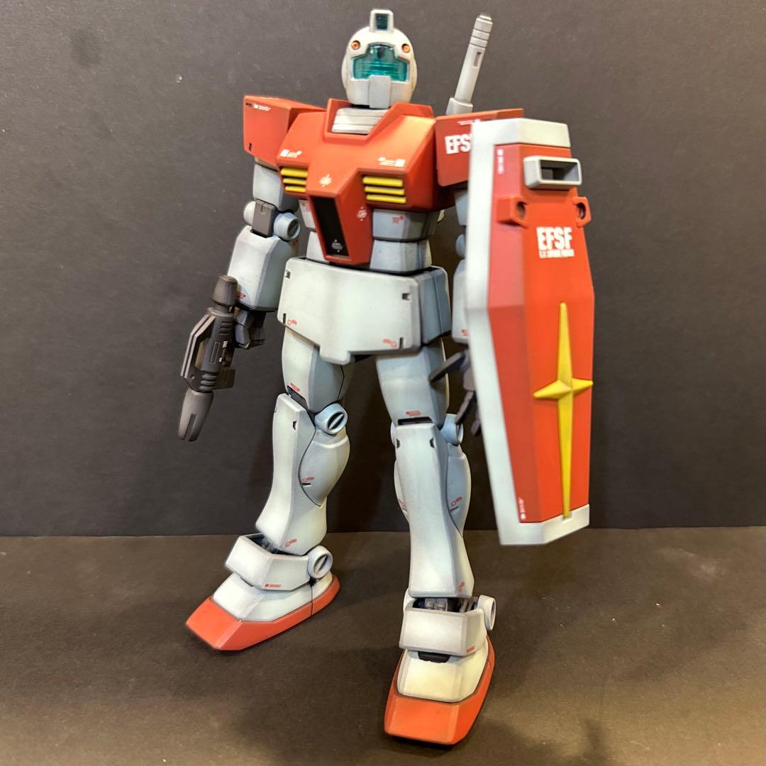 HG 1/144 RGM-79 ジム塗装完成品