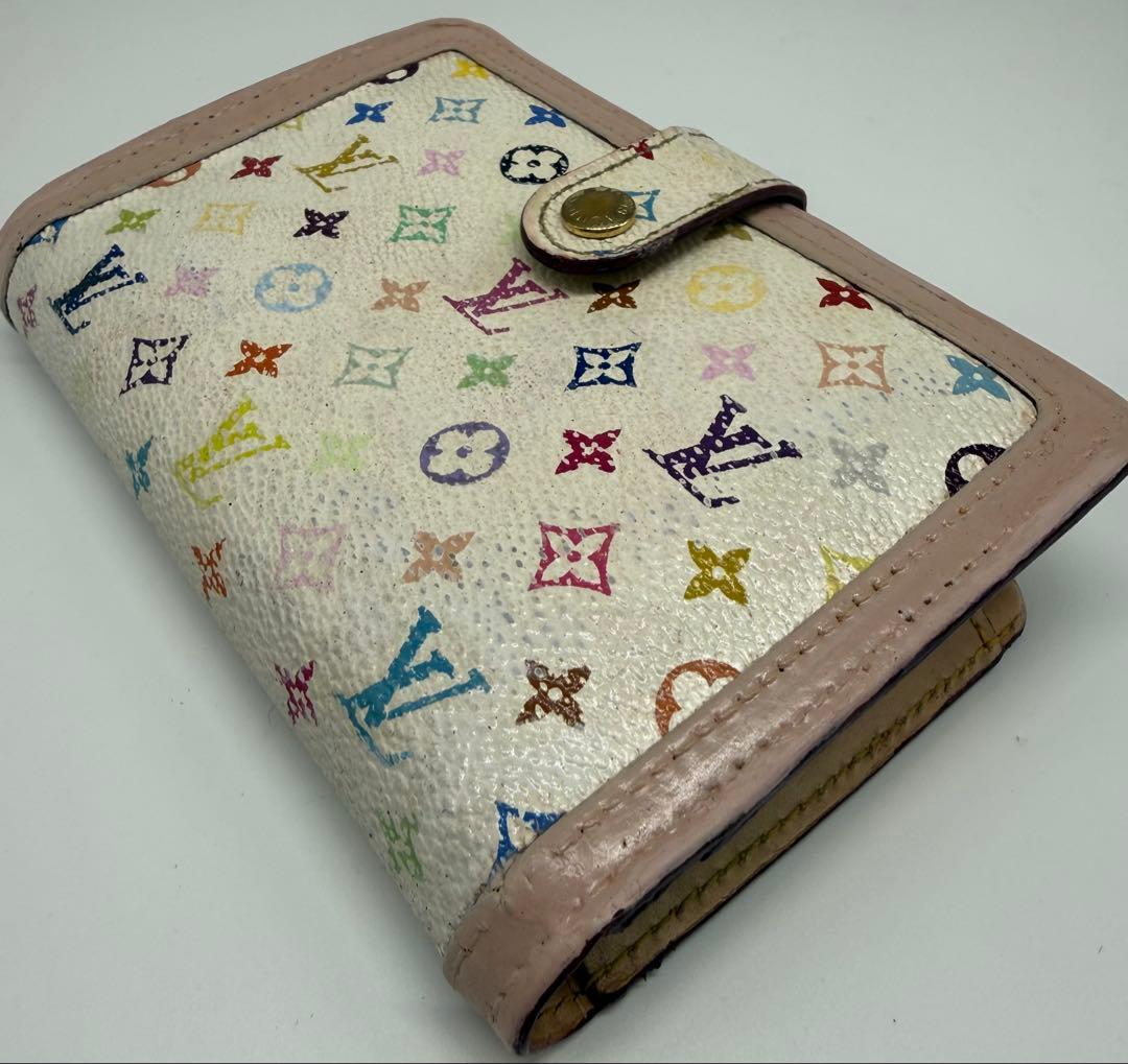ヴィトン 財布　マルチカラー ポルトフォイユ　ヴィエノワ M92987