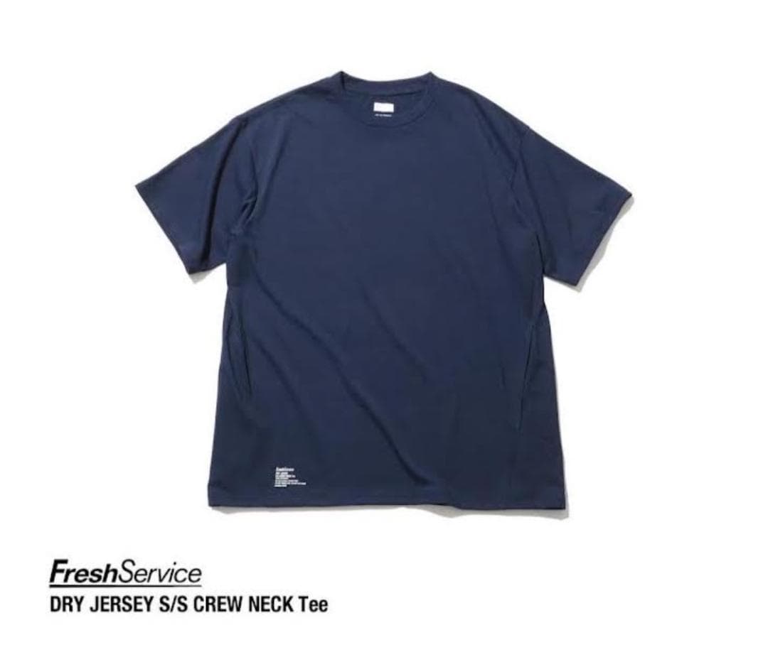 FreshService DRYJERSEY S/S CREW NECK TEE by メルカリ