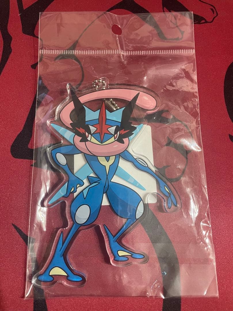 サトシゲッコウガ　ダイカットアクリルチャーム　ポケモンセンター限定