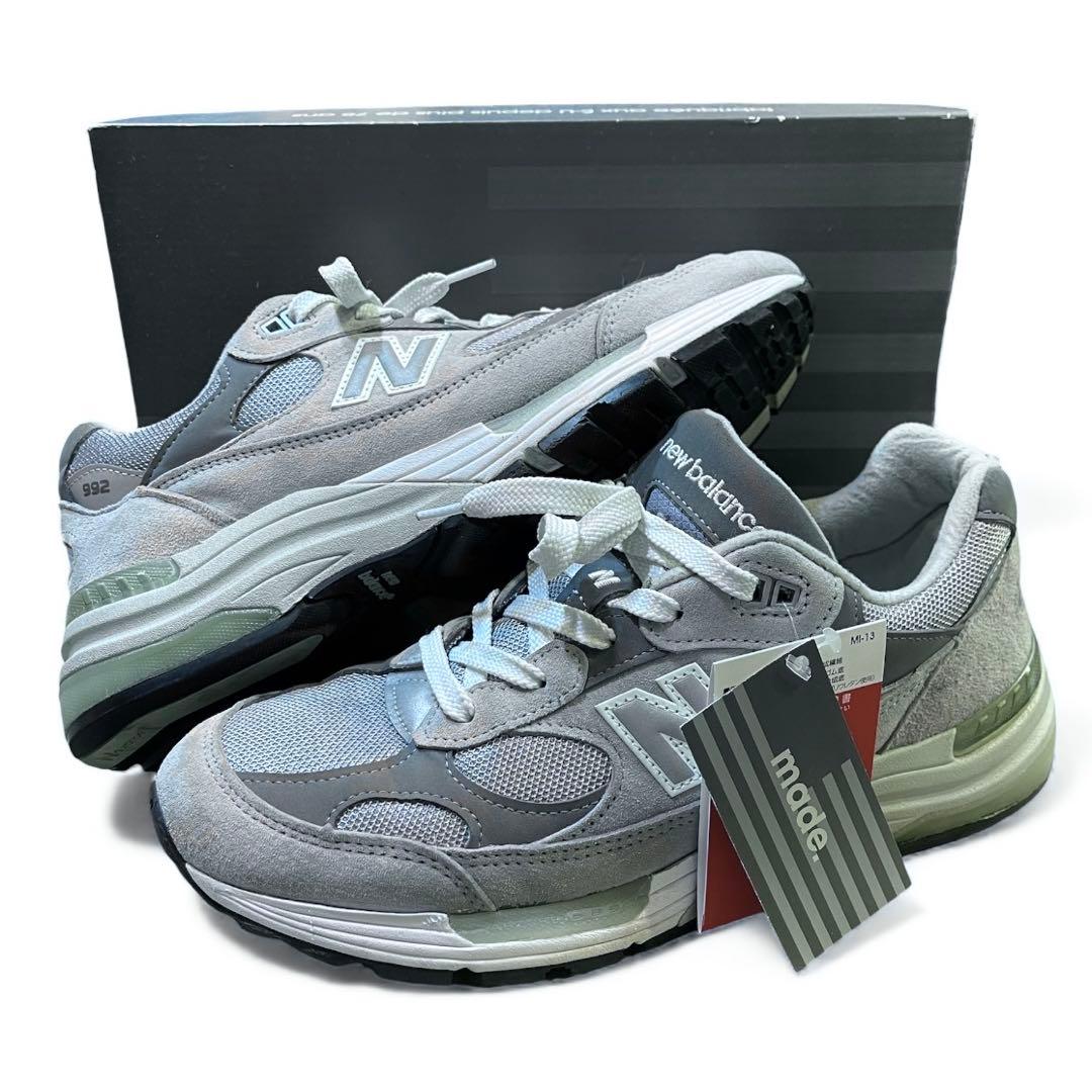 NEW BALANCE M992GR 27cm ニューバランス グレー 992