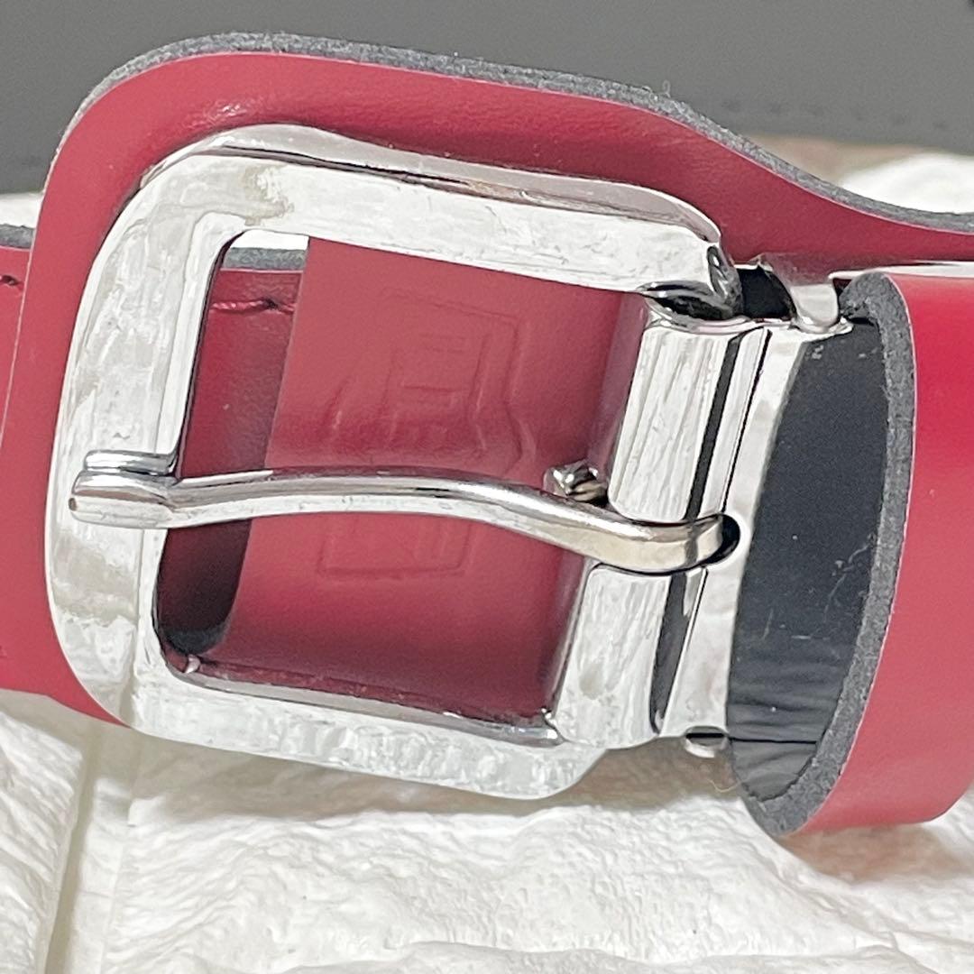 ZETT ゼット 野球ベルト レッド