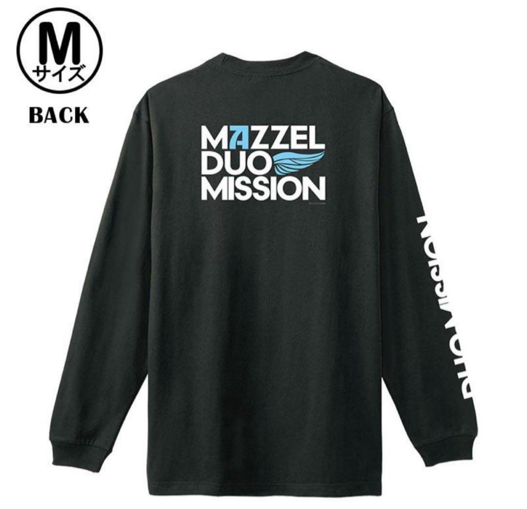 MAZZEL DUO MISSION ロンT 黒 Mサイズ