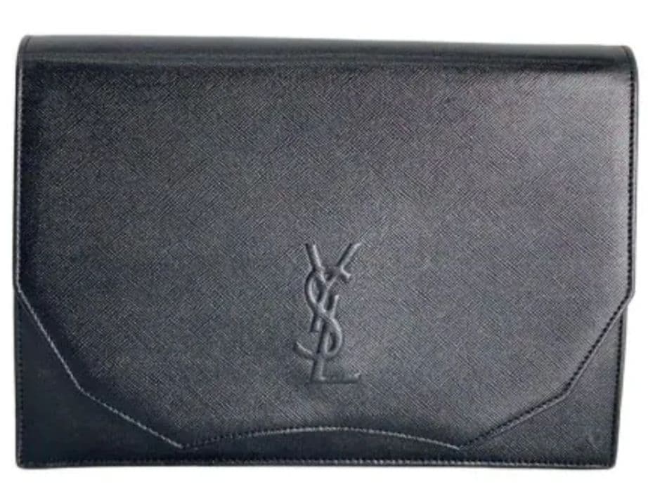 Saint Laurent YSL クラッチバッグ ブラック