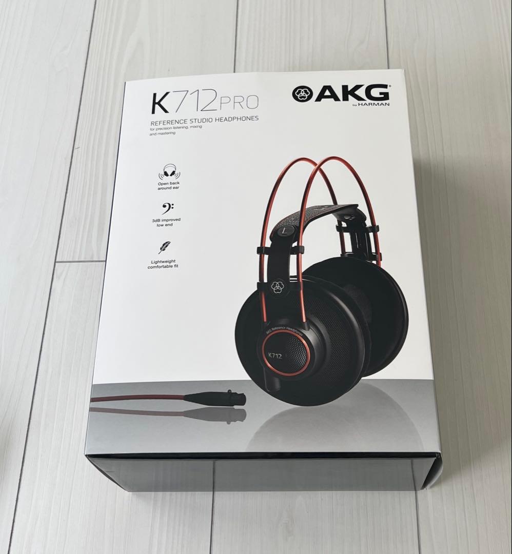 AKG K712pro 開放型 ヘッドホン