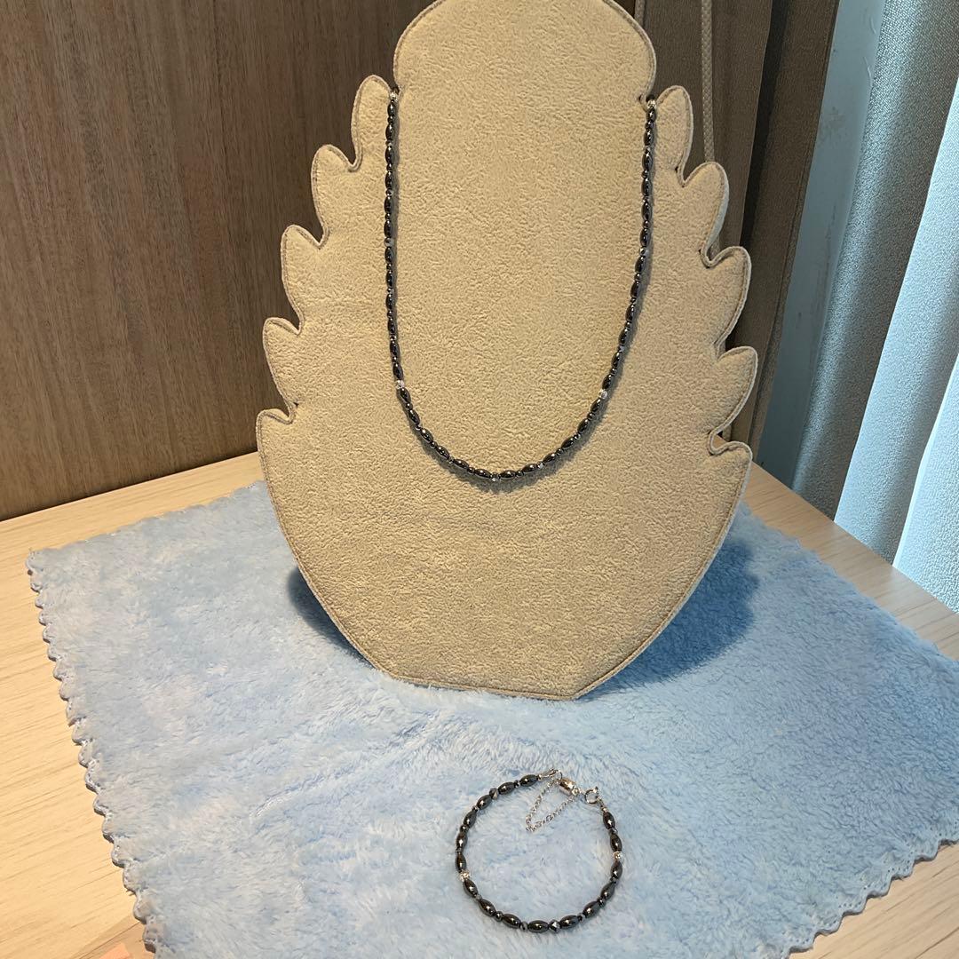 磁気ネックレス　ハンドメイド　#70