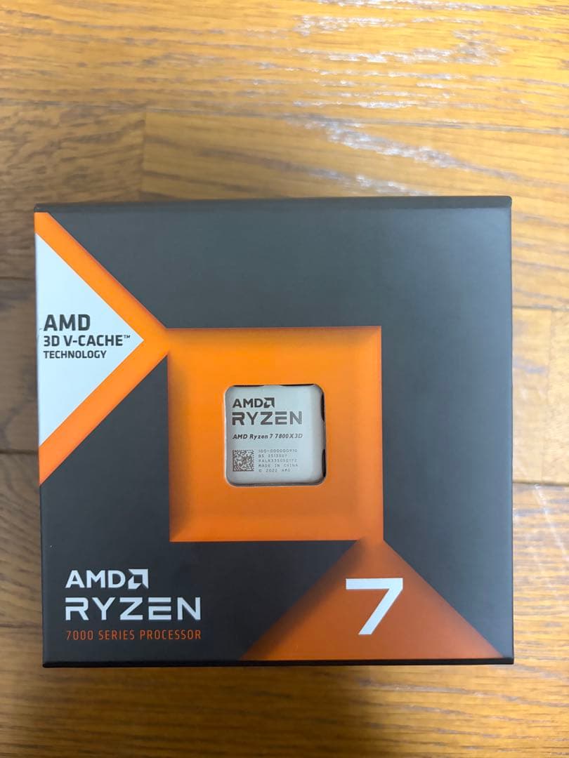 AMD Ryzen 7 7800X3D BOX 新品未使用 国内正規品