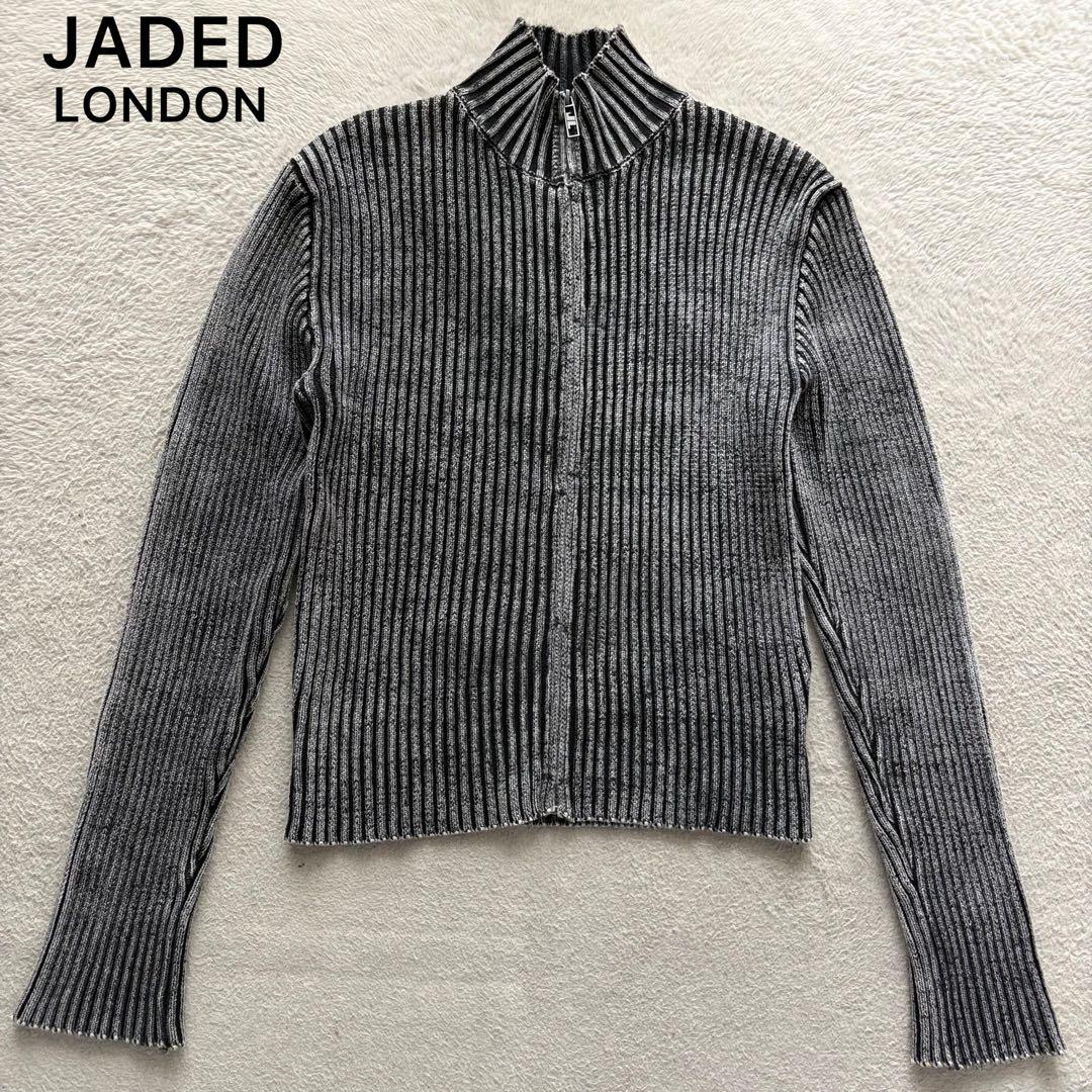 美品✨JADED LONDON ドライバーズニット ジップアップ ニット