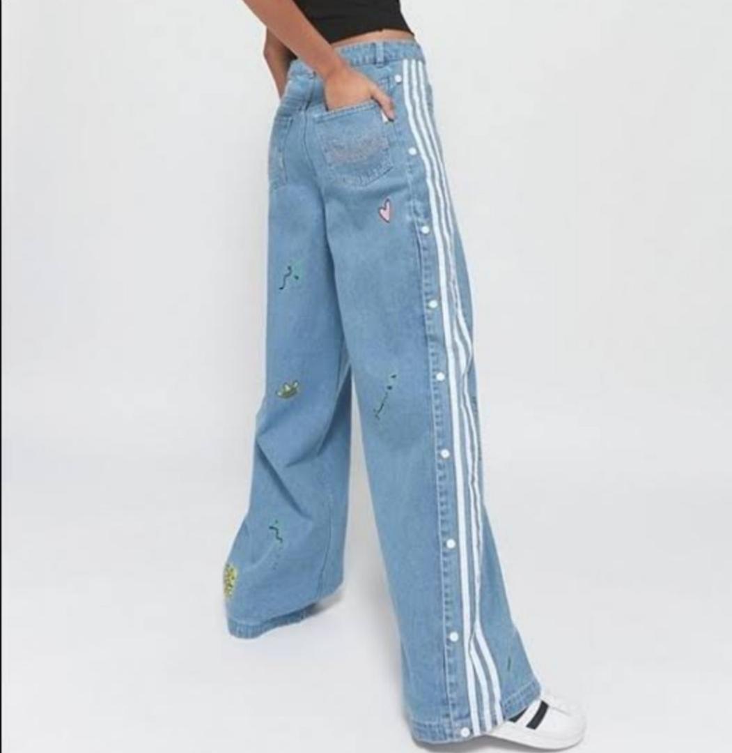 adidas x FIORUCCI デニム トラックパンツ XS