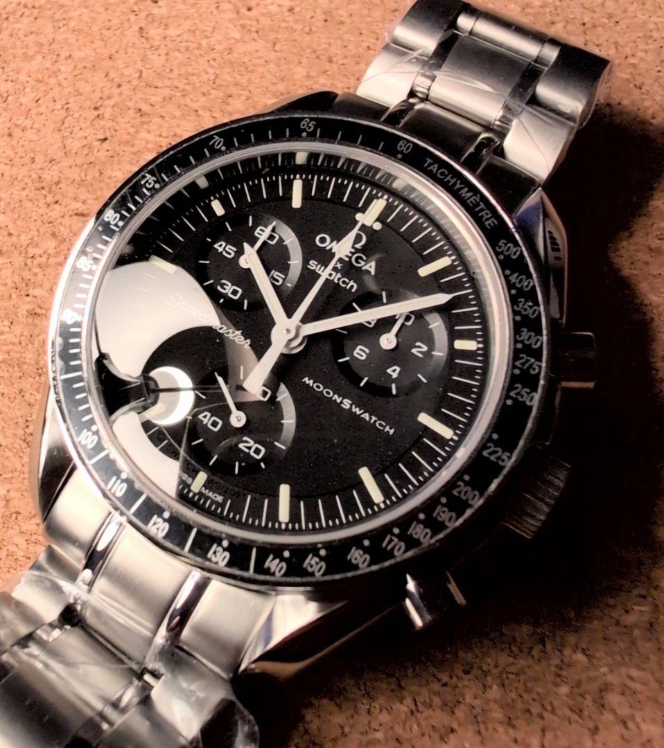 ムーンスウォッチ サファイア メタルケースカスタム OMEGA SWATCH