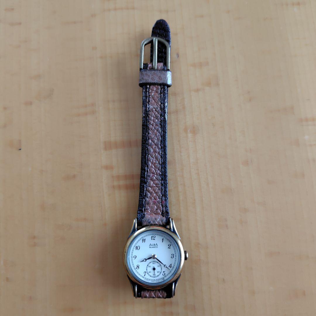 SEIKO アルバ レディース 腕時計 V802-0020 電池切れ