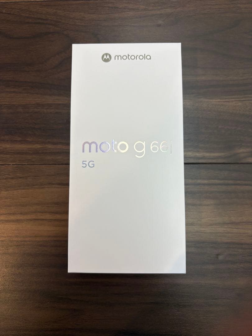 Motorola moto g66j 5G 本体 グレーミスト