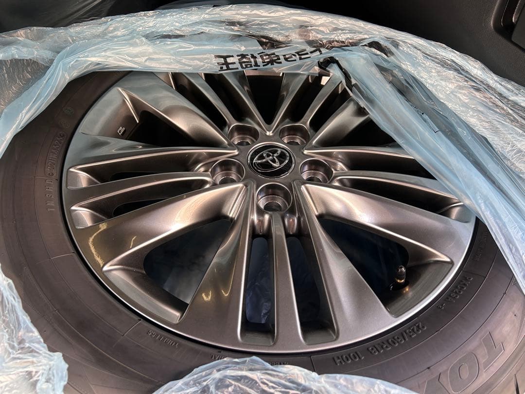 【H&T様専用】トヨタ アルファード40 純正アルミホイール 純正外し