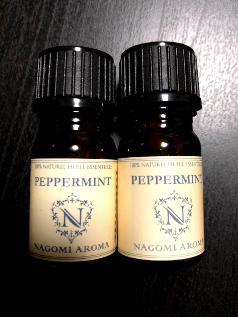 【AEAJ認定】天然100%精油 ペパーミント 5ml 2本組 贅沢な香りの癒し