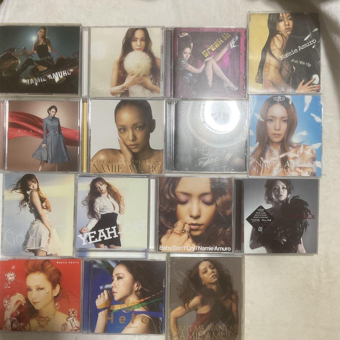 安室奈美恵 CDシングル 15枚セット アルバム未収録曲多数