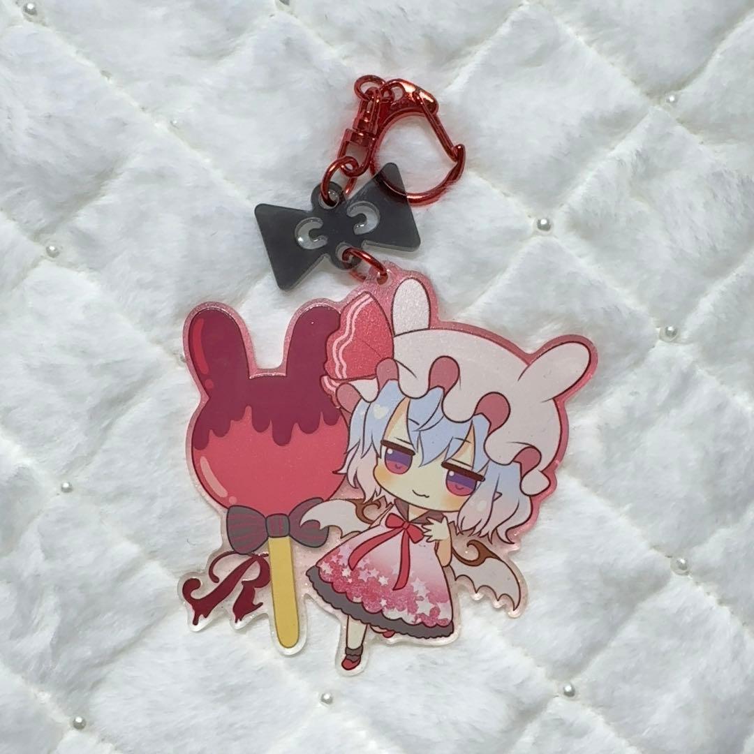 レミリア・スカーレット アクリルキーホルダー お菓子