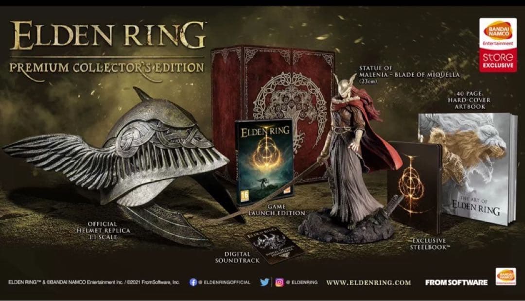 ELDEN RING プレミアムコレクターズエディション0002 ヘルメットだけ
