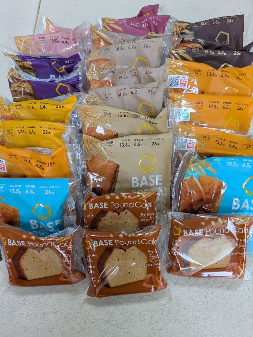 BASE FOOD ベースブレッド 10種類28食セット