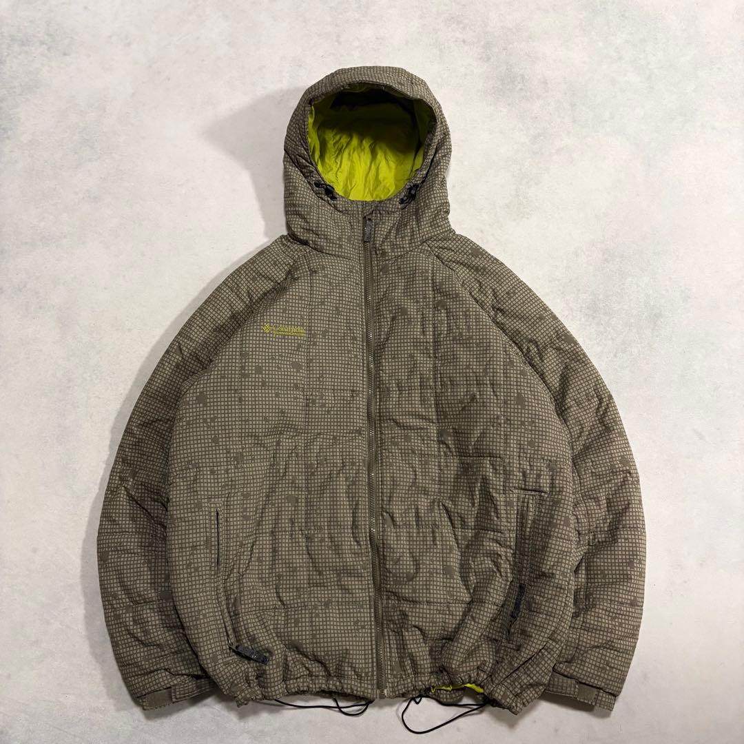 archive Columbia Camo Down Puffer Jacket