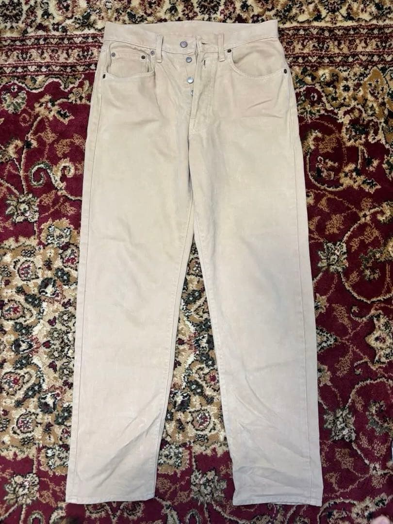 超美品made in italy ストレートデニム