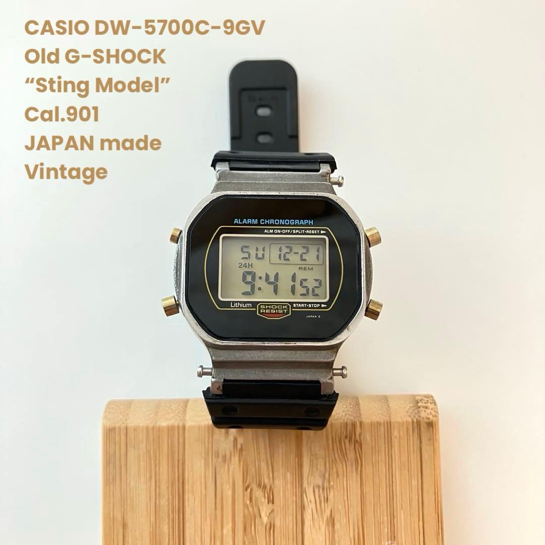CASIO DW-5700 Old G-SHOCK “Sting Model”
