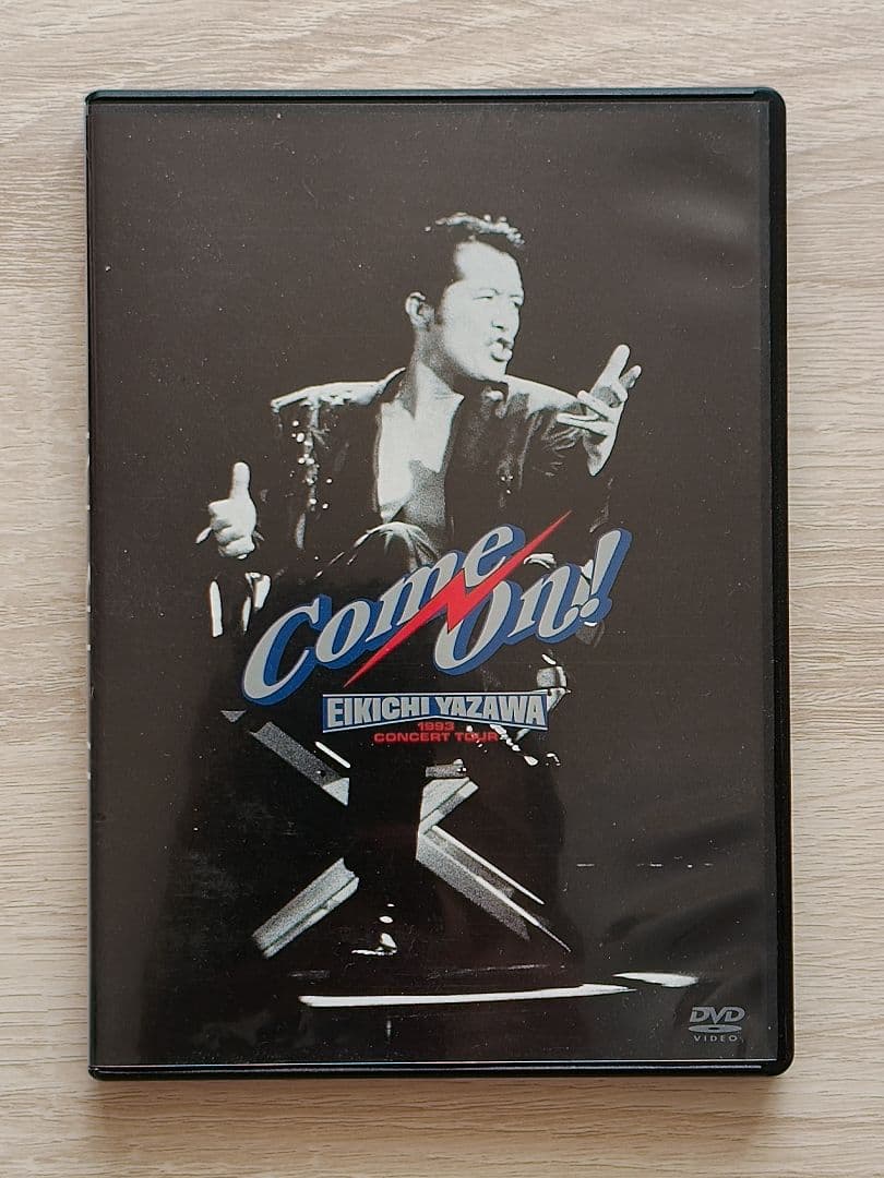 値下げ矢沢永吉 DVD Come On! 1992年会場配布チラシ付 再生確認済