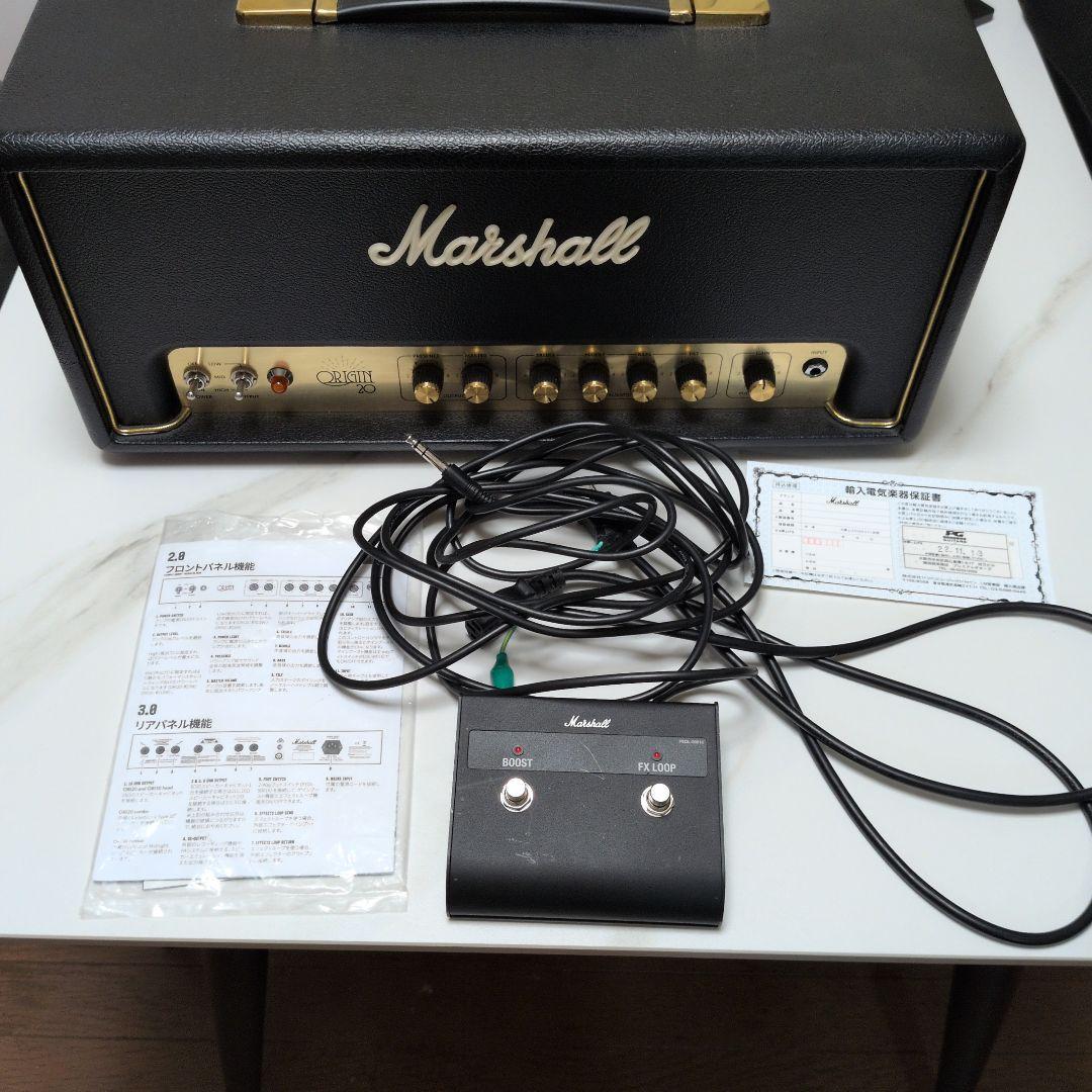 ​【美品・購入証明書付】Marshall Origin 20H アンプヘッド