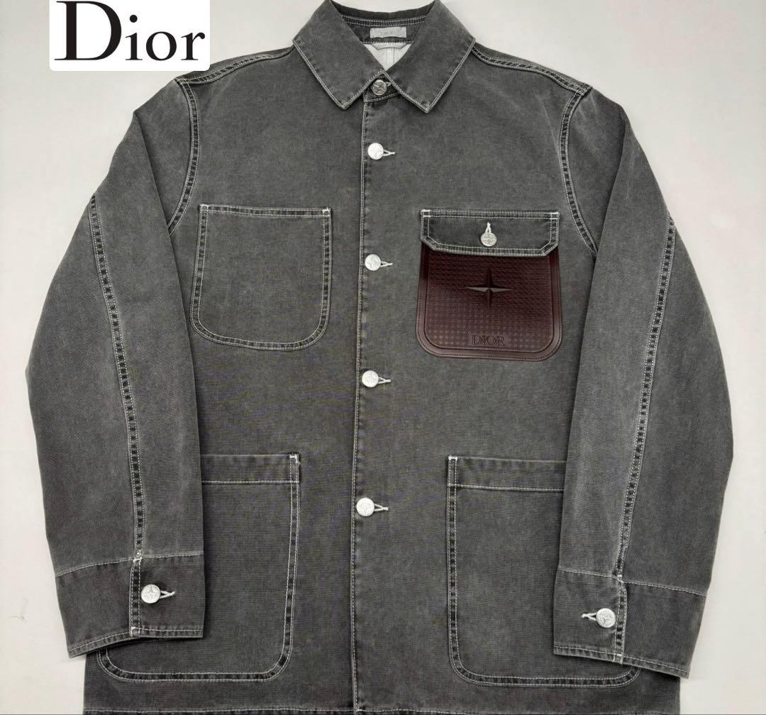 【希少】DIOR × STONE ISLAND ディオール ジャケット メンズ
