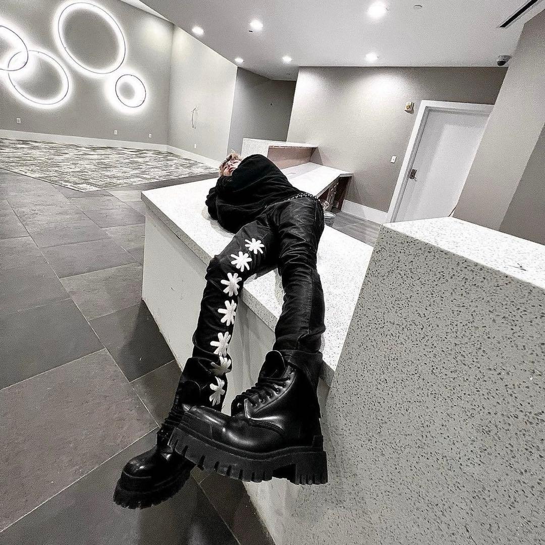 lostshdws フレアパンツ 28