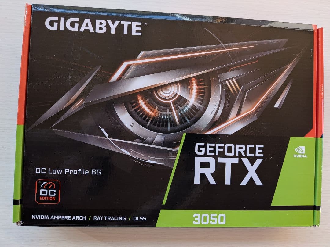 GIGABYTE GeForce RTX 3050 Low Profile 6G
