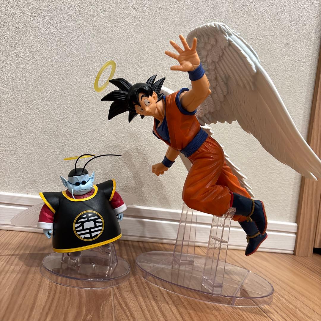 メルメル様専用　未来への決闘　ラストワン賞「孫悟空(界王様付き)」フリーザセット