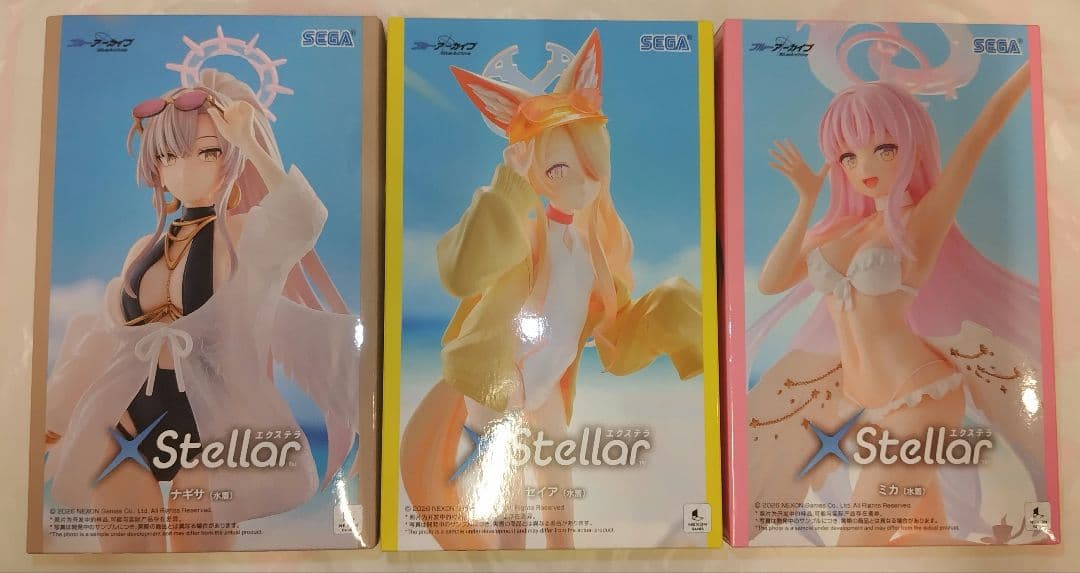 【未開封】ブルーアーカイブ　XStellar　セイア　ミカ　ナギサ　プライズ